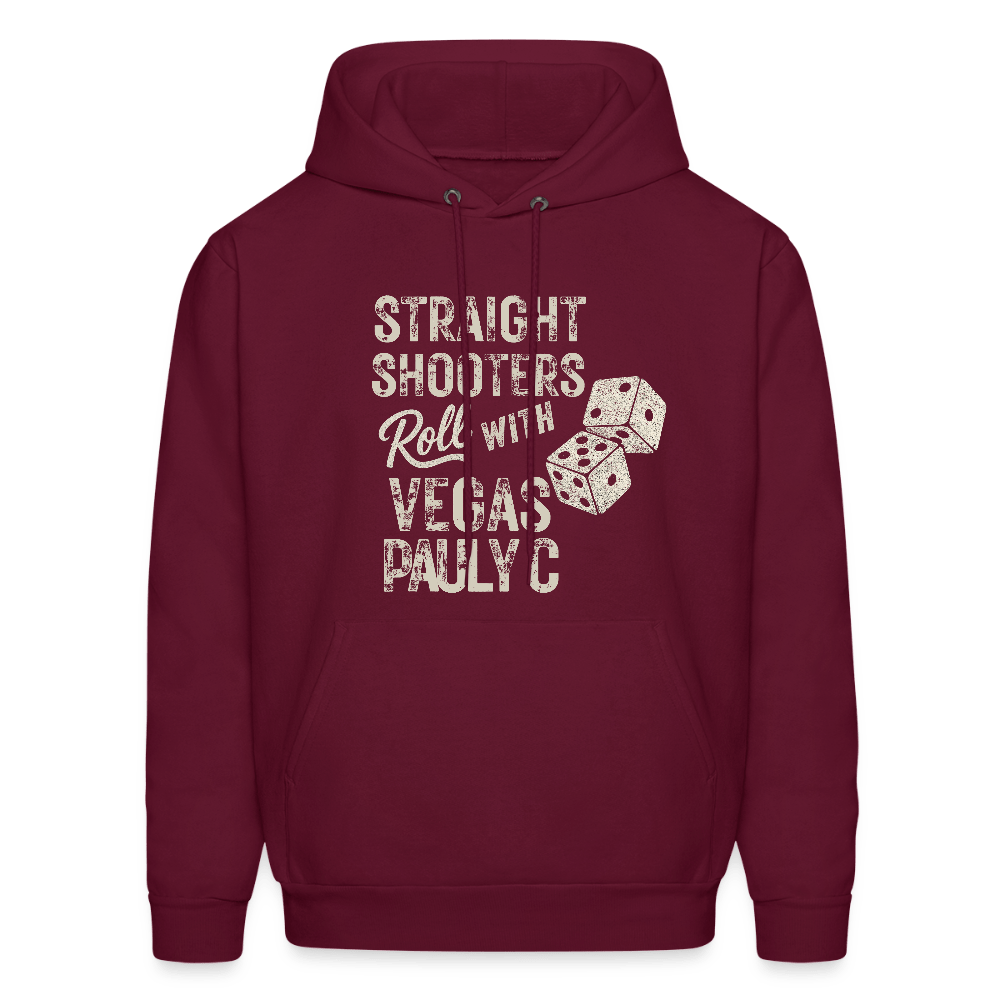 Straight Shooters Roll Men's Hoodie - Universal Fit - VegasPaulyC