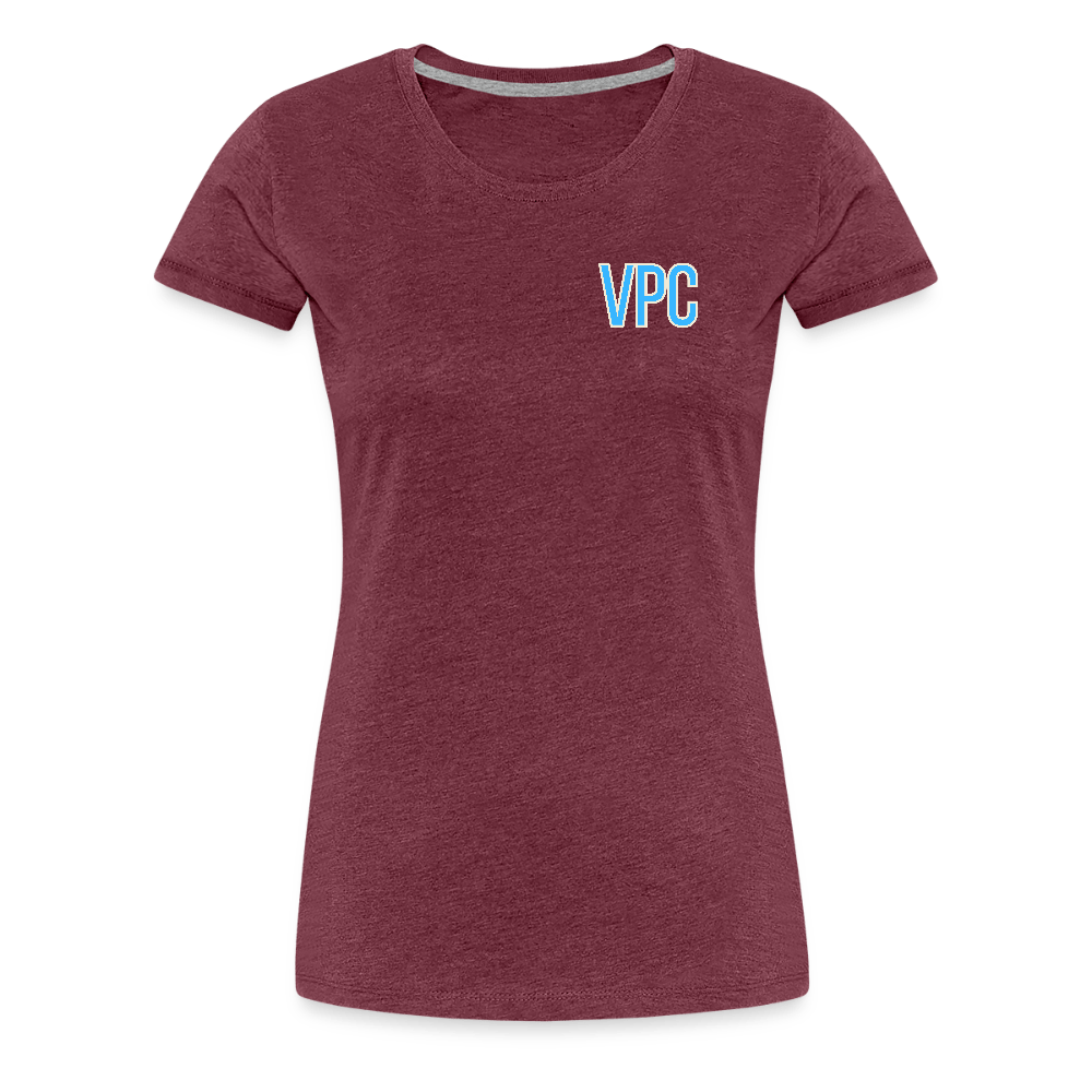 VPC Outlined Women’s Premium T-Shirt - VegasPaulyC