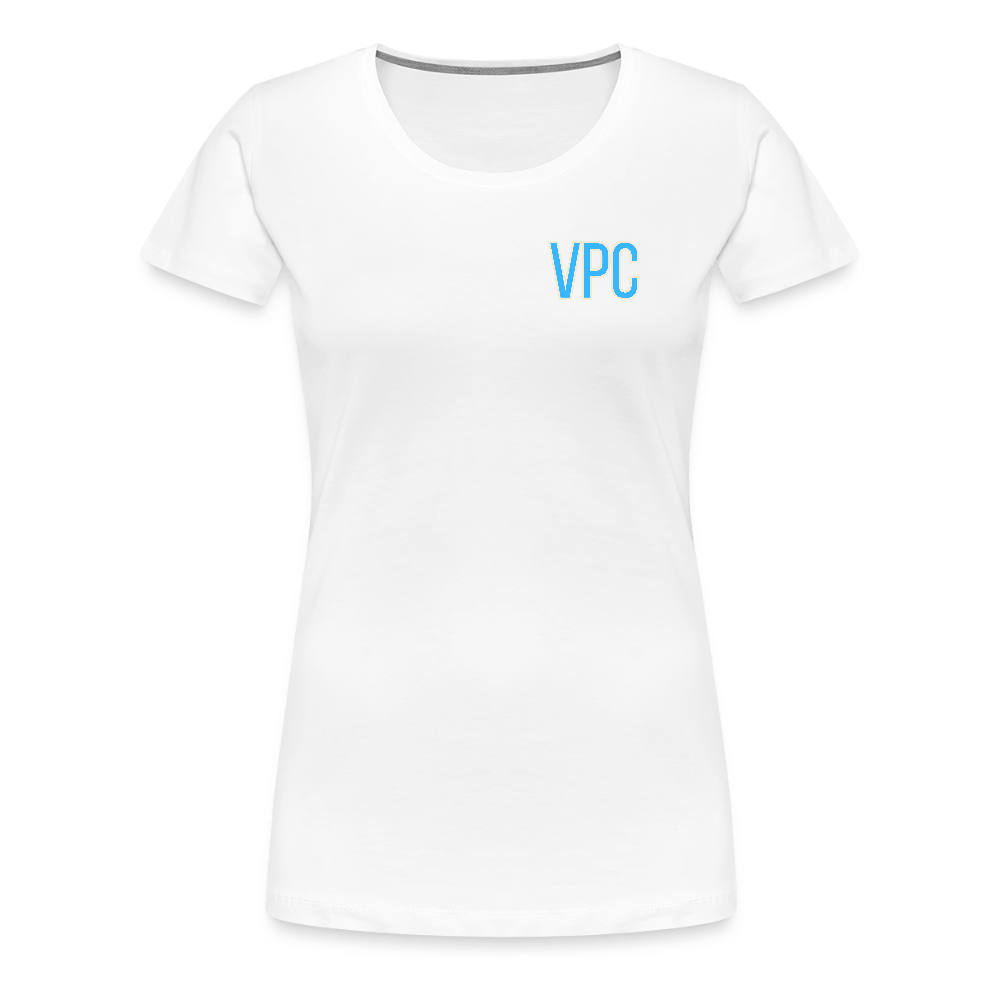 VPC Outlined Women’s Premium T-Shirt - VegasPaulyC
