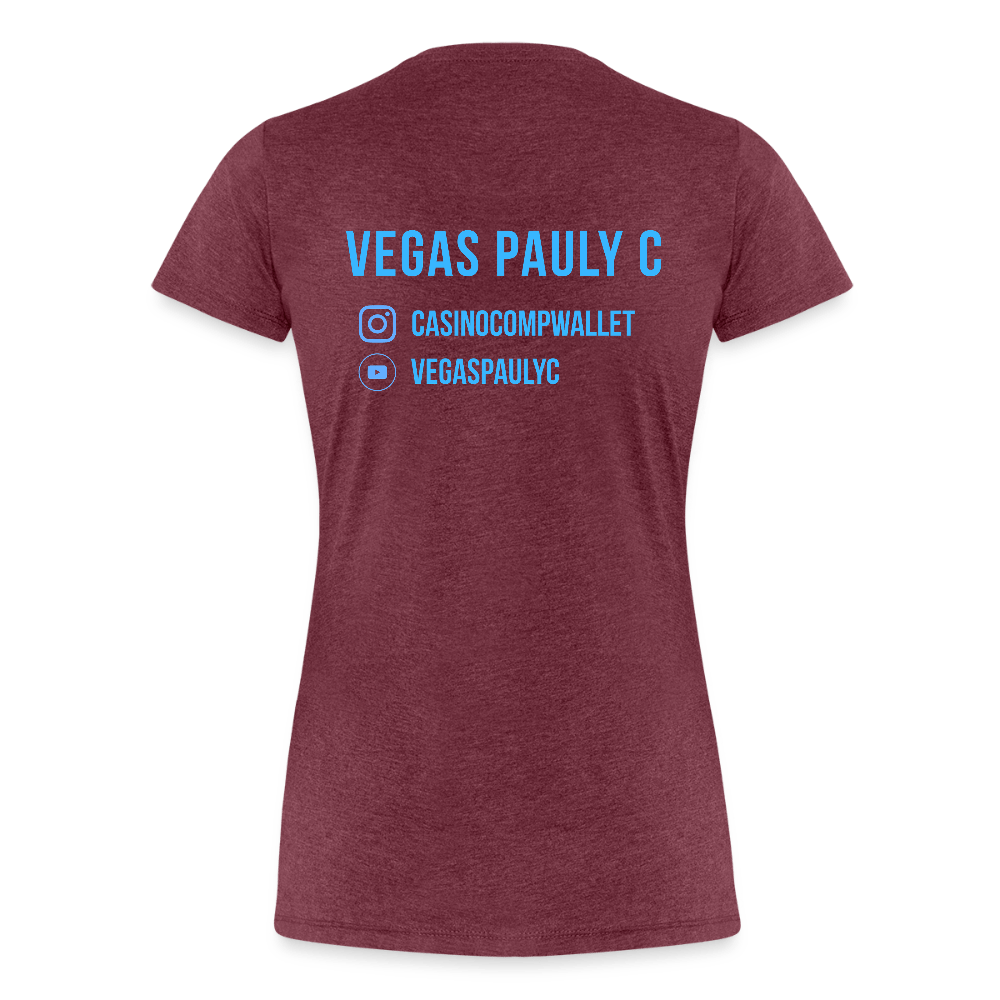 VPC Outlined Women’s Premium T-Shirt - VegasPaulyC